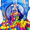 PigPigPen 3 in 1 Kids Play Tent with Tunnel, Ball Pit, Basketball Hoop for Boys & Girls, Toddler Pop Up Playhouse Toy Baby Indoor/Outdoor, Gift Year Old Child (3 Tent)
