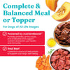 Solid Gold Air Dried Dog Food Toppers for Picky Eaters - Dog Food Topper Made with Real Beef to Serve as Meal Topper or Complete Meal - Supports Muscle Growth, Immunity, and Healthy Digestion - 4 oz