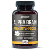 ONNIT Alpha Brain Premium Nootropic Supplement, 90 Count, for Men & Women - Caffeine-Free Focus Capsules for Concentration, Brain & Memory Support - Brain Booster Cat's Claw, Bacopa, Oat Straw