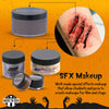 Graftobian Special FX Trauma Pro SFX Makeup Kit - Professional Makeup Kit for Halloween, Cosplay, and Movie, Easy-to-use Cosmetics Collection Set for Beginners, Complete Special Effects Makeup Kit