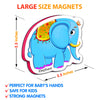 Little World 27 Foam Fridge Magnets for Toddlers 1-3 - Animal Magnets for Toddlers 2-4 Years - Toddler Magnets for Refrigerator - Refrigerator Magnets for Kids 2-4 - Zoo Magnetic Animals fo Fridge