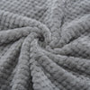 Fuzzy Blanket or Fluffy Blanket for Baby, Soft Warm Cozy Coral Fleece Toddler, Infant or Newborn Receiving Blanket for Crib, Stroller, Travel, Decorative (28Wx40L, XS-Flint Gray)