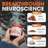 Genius Mushroom - Lions Mane, Cordyceps and Reishi - Immune System Booster & Nootropic Brain Supplement - for Natural Energy, Memory & Liver Support, 90 Veggie Pills