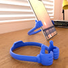 Honsky Universal Flexible Thumb Smartphone Stand Holder - Blue