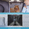 Lassie Dog Car Seat Covers for Back Seat Waterproof with Mesh Visual Window Durable Scratchproof Nonslip Dog Car Hammock with Universal Size Fits for Cars, Trucks & SUVs