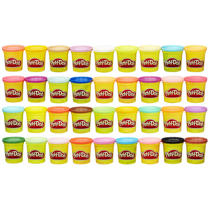 Play-Doh Modeling Compound 36 Pack Case of Colors, Party Favors, Non-Toxic, Assorted Colors, 3 Oz Cans (Amazon Exclusive)