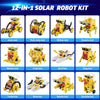 Hot Bee Solar Robot kit for Kids 8-12, 12-in-1 STEM Projects Science Experiment Kits for Kids Age 8-12,Building Robot Toy, Christmas Birthday Gift for Boys Girls 8 9 10 11 12 Years Old