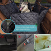 comwish Dog Seat Cover, Waterproof Dog Car Seat Cover for Back Seat with Mesh Window Durable Scratchproof Nonslip Dog Car Hammock with Universal Size Fits for Cars, Trucks & SUVs