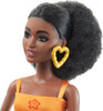 Barbie Doll, Kids Toys, Curly Black Hair and Petite Body Type, Fashionistas, Y2K-Style Clothes and Accessories