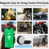 Airtag Magnetic Case for Air Tag Holder Sticker On,Shockproof Protective Tracker Finder Cover Mount Hidden for Car,Bike,Motorcycle (Strong Magnet)