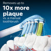Philips Sonicare Genuine C3 Premium Plaque Control Replacement Toothbrush Heads, 2 Brush Heads, White, HX9042/65