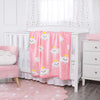 TILLYOU Fuzzy Warm Toddler Blanket for Girls - Fluffy Baby Blanket for Boys Girls, Soft Cozy Fleece Blanket, Oversized 40x50, Pink Cloud