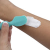 Dr. Talbot's Diaper Cream Brush for Babies - Diaper Rash Cream Applicator with Suction Base and Hygienic Case - Mini Size - Aqua Blue