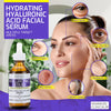 Advanced Clinicals Pure Hyaluronic Acid Serum For Face | Facial Moisturizer | Hydrating Facial Skin Care Product | Anti Aging Serum For Face, Wrinkles, Dark Spots, Fine Lines, & Dry Skin, 1.75 Fl Oz