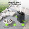 Oraimo Humidifiers for Bedroom Large Room, 6L Top Fill Cool/Warm Mist Humidifier, Max 700ml/H, Auto, Diffuser, 28 dB Quiet, Timer, Remote Control