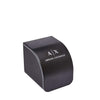 A|X ARMANI EXCHANGE Men's Black & Gray Silicone Strap Watch, Black, 22 (Model: AX1331)