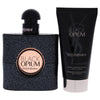 Black Opium by Yves Saint Laurent Eau de Parfum Spray 50ml & Shimmering Moisturising Fluid 50ml