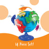 Learning Resources LER7735 Puzzle Globe 14-Piece 8