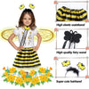 Seawhisper Princess Girls Dress Up Trunk Clothes for Kids Toddler Pretend Play Fairy Ladybug Bee Butterfly Costume Accessories 3-8