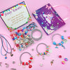 klmars Charm Bracelet Making Kit,Jewelry Making Supplies Beads,Unicorn/Mermaid Crafts Gifts Set for Girls Teens Age 5-12