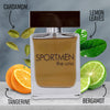 NovoGlow Sportmen the Uno for Men - 3.4 Fl Oz Eau De Parfum Spray - Long Lasting Warm Spicy & Woody Scent Smell Fresh & Masculine All Day Includes Carrying Pouch Gift for Men for All Occasions