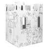 Easy Playhouse Haunted Castle - Kids Art & Craft for Indoor & Outdoor Fun, Color, Draw, Doodle on Halloween Friends- Decorate & Personalize a Cardboard Fort, 32