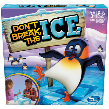 Hasbro Gaming Don't Break The Ice Preschool Game, Board Games for Kids Ages 3 and Up