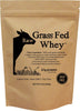 Raw Grass Fed Whey - Happy Healthy Cows, COLD PROCESSED Undenatured 100% Grass Fed Whey Protein Powder, GMO-Free + rBGH Free + Soy Free + Gluten Free + No Added Sugar, Unflavored, Unsweetened (12 OZ)