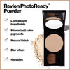 Revlon Face Powder, PhotoReady Blurring Face Makeup, Longwear Medium- Full Coverage with Flawless Finish, Shine & Oil Free-Fragrance Free, 010 Fair Light, 0.30 Oz