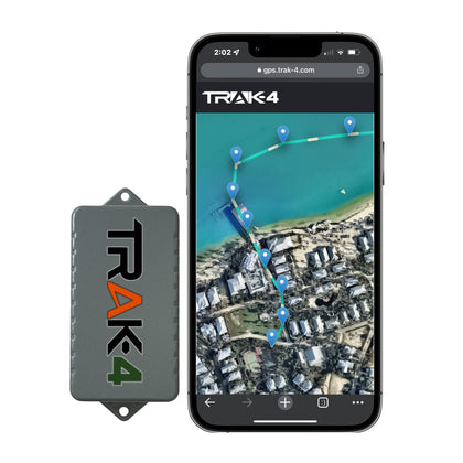 Trak-4 GPS Tracker for Tracking Assets, Equipment, and Vehicles. Email & Text Alerts. Subscription Required.
