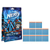 NERF Elite 2.0 50-Dart Refill Pack, 50 Foam Darts Compatible With All Official Nerf Blasters That Use Elite Darts, Easter Basket Fillers for Kids