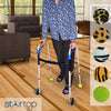 STARTOP Deluxe Pre Cut Walker Tennis Ball Glides - Walkers Legs Universal Precut Glide Balls, Accessories Gifts for Elderly Seniors or Medical Rehab (Yellow)