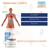 Doctor's Best Nattokinase - 2, 000 FU of Enzyme, Supports Heart Health & Circulatory & Normal Blood Flow, Non-GMO, Gluten Free, Vegan, 90 VC (DRB-00125)