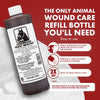 Underwood Topical Horse Care Wound Spray - 16oz Refill Horse Wound Care for Quick Healing of Cuts & Wounds - Horse First Aid Kit & Wound Care for Dogs Must-Have - Equine, Animal & Dog Wound Care