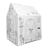 Easy Playhouse Barn - Kids Art & Craft for Indoor & Outdoor Fun, Color Favorite Farm Animals - Decorate & Personalize The Cardboard Fort, 32