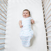 aden + anais, Cotton Knit Baby Wrap, Newborn Wearable Swaddle Blanket, 3 Pack, Winnie, 0-3 Months
