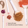 wet n wild Foundation Brush, Makeup Brush for Mineral & Liquid Makeup, Plush Fibers, Ergonomic Handle