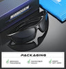 Nitrogen Polarized Wrap Around Sport Sunglasses for Men Women UV400 Driving Fishing Running Sun Glasses