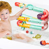 Bath Toys,Bathtub Toy with Shower,Fishing Game for Toddlers, Suction Cup Bath Toys, Bathtub Toys Ball Slide Track for Toddles and Babies, Christmas Birthday Gift for Boys Girls.