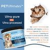Pet Ultimates Probiotics for Cats - 20-Species Cat Probiotic Powder to Treat Diarrhea, Vomiting, Digestive Support & Cat Antibiotics Recovery - Cat Health Supplies (44 gr)