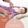 SleepingBaby Zipadee-Zip Transition Swaddle and Snuggle Strap Bundle - Baby Sleep Sack with Zipper Convenience - Baby Wearable Blanket for Easy Diaper Changes - Lavender, X-Small (3-6 Month)