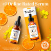 TruSkin Vitamin C Face Serum - Anti Aging Facial Serum with Vitamin C, Hyaluronic Acid, Vitamin E & More - Brightening Serum for Dark Spots, Even Skin Tone, Eye Area, Fine Lines & Wrinkles, 1 Fl Oz