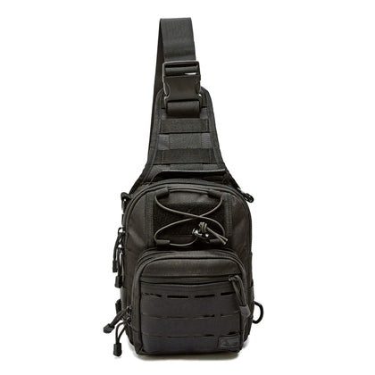 WOLF TACTICAL Compact EDC Sling Bag - Concealed Carry Shoulder Bag for Range, Travel, Hiking, Outdoor Sports