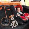 Furpezoo Dog Car Seat Cover for Back Seat (56.3''x17''), 100% Waterproof & Nonslip Car Weat Cover Bench with Side Flaps Protector, Pet Car Boot Liner Scratch Proof Back Seat, for Cars, Trucks & SUVs