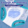BIG ELEPHANT Baby Boys' Potty Training Pants 100% Cotton Waterproof Underpants 10 Pack, 2T
