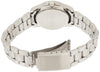 Casio Women's Analog Display Quartz Watch, Silver Stainless Steel Band, Round 26mm Case
