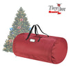 Tiny Tim Totes Christmas Tree Storage Bag, Premium Canvas Round Duffel, fits up to 12 ft Tree, Red