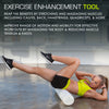 ProsourceFit Flex Foam Rollers 36 for Muscle Massage, Physical Therapy, Core & Balance Exercises Stabilization, Pilates, White, 36 x 6-Inch (ps-2115-foam-36x6 White)