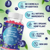 BionerLab Premium Hemp Gummies (200mg) - High Potency Gluten Free Hemp Supplement for Adult Men & Women