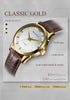 BRIGADA Men's Dress Watches Swiss Brand Classic Business Casual Quartz Men's Wrist Watch Waterproof